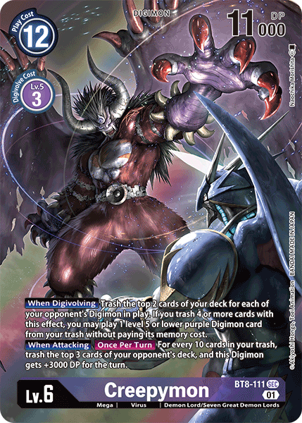 Creepymon [BT8-111] (Alternate Art) [New Awakening] - Destination Retro