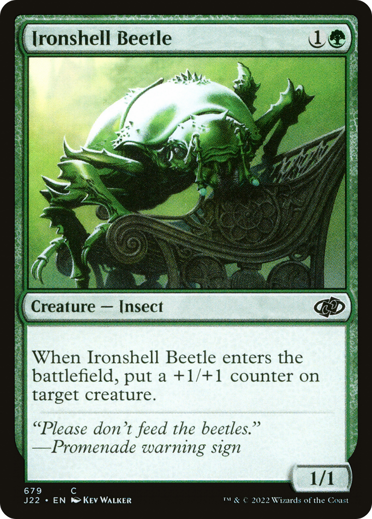 Ironshell Beetle [Jumpstart 2022] - Destination Retro