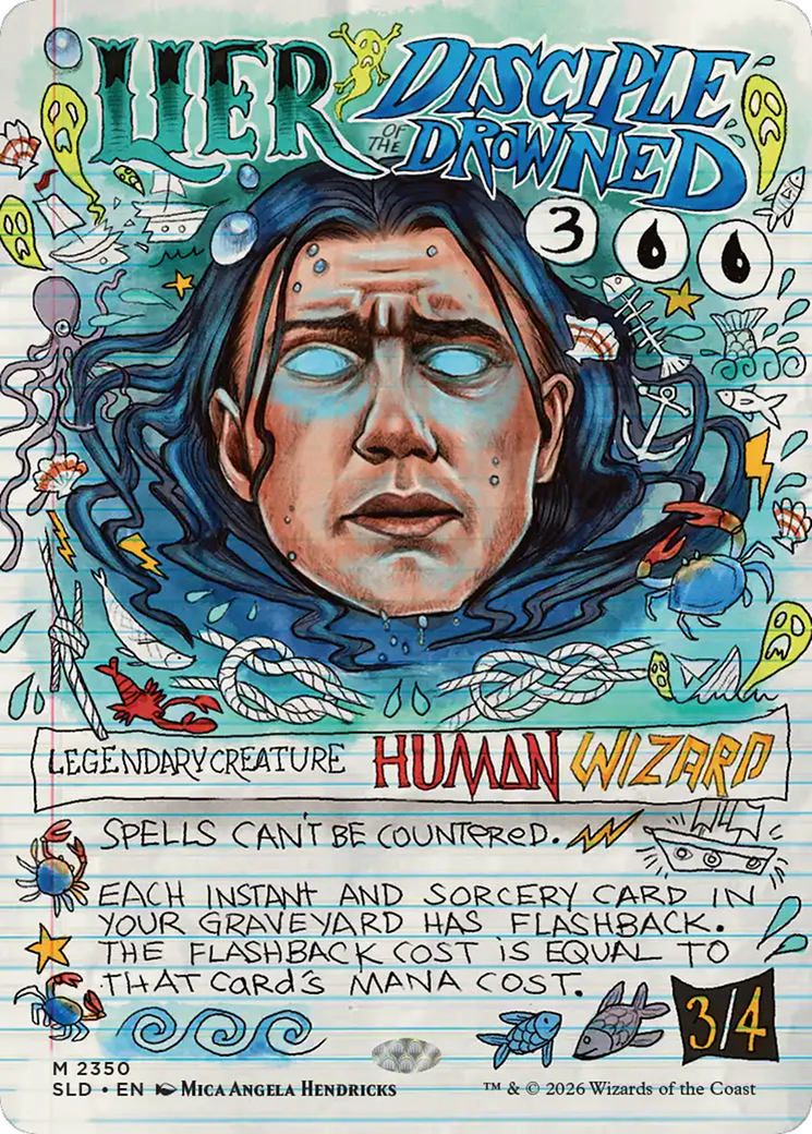 Lier, Disciple of the Drowned [Secret Lair Drop Series] - Destination Retro