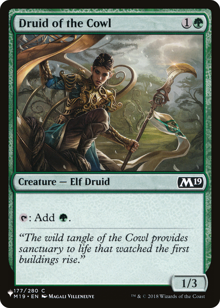 Druid of the Cowl [The List] - Destination Retro