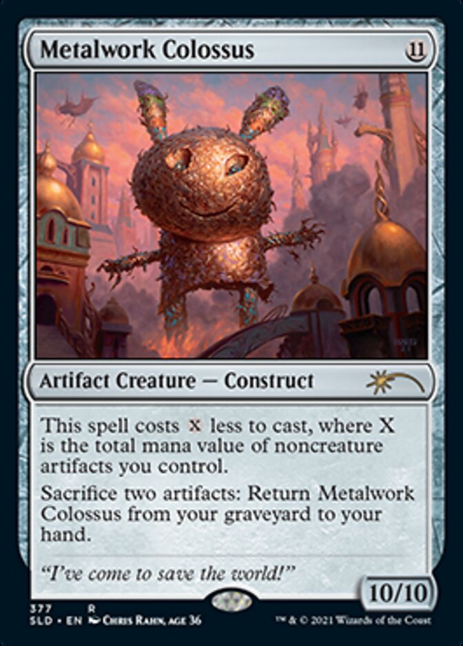 Metalwork Colossus (377) [Secret Lair Drop Series] - Destination Retro