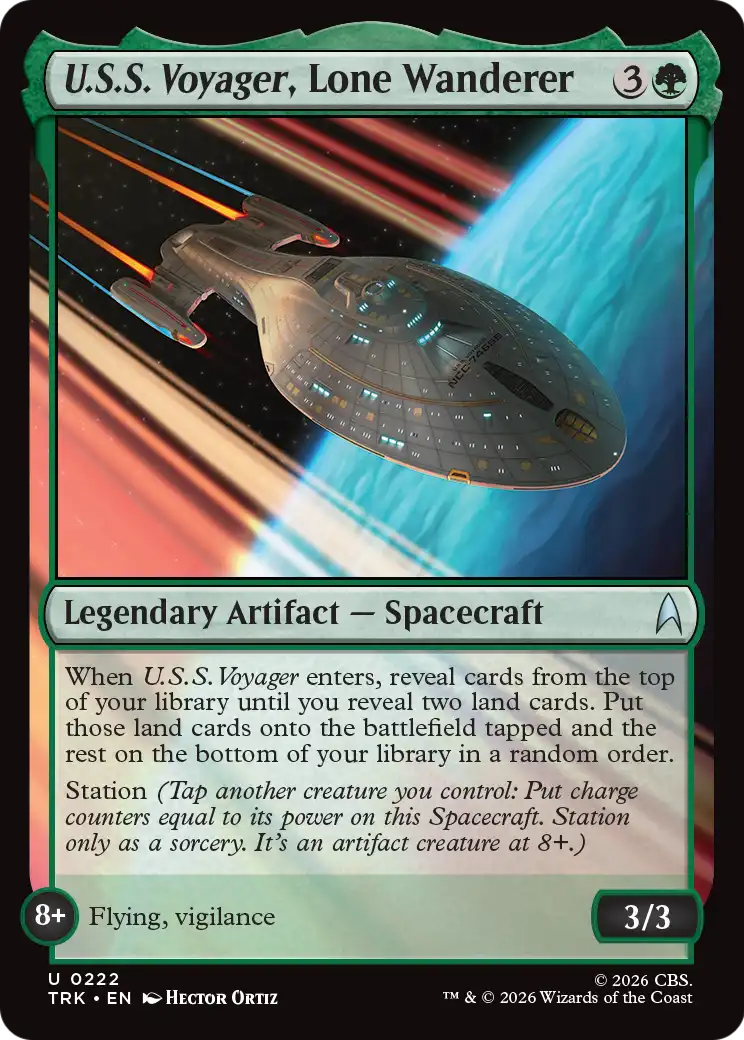 U.S.S. Voyager, Lone Wanderer [Star Trek] - Destination Retro