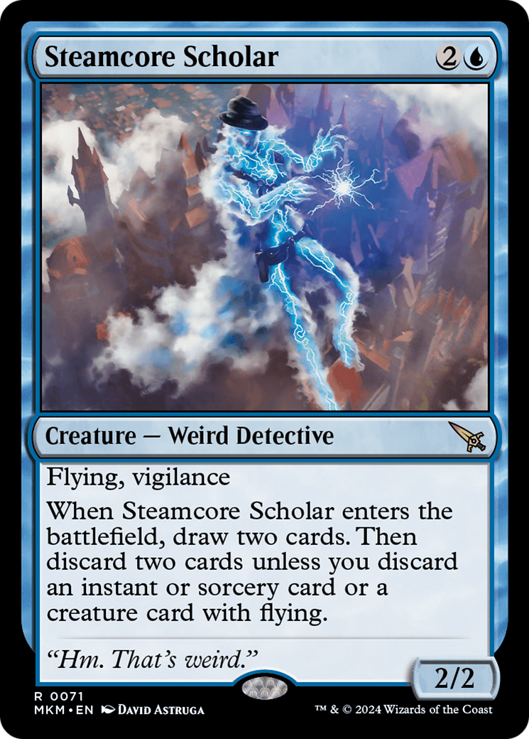 Steamcore Scholar [Murders at Karlov Manor] - Destination Retro