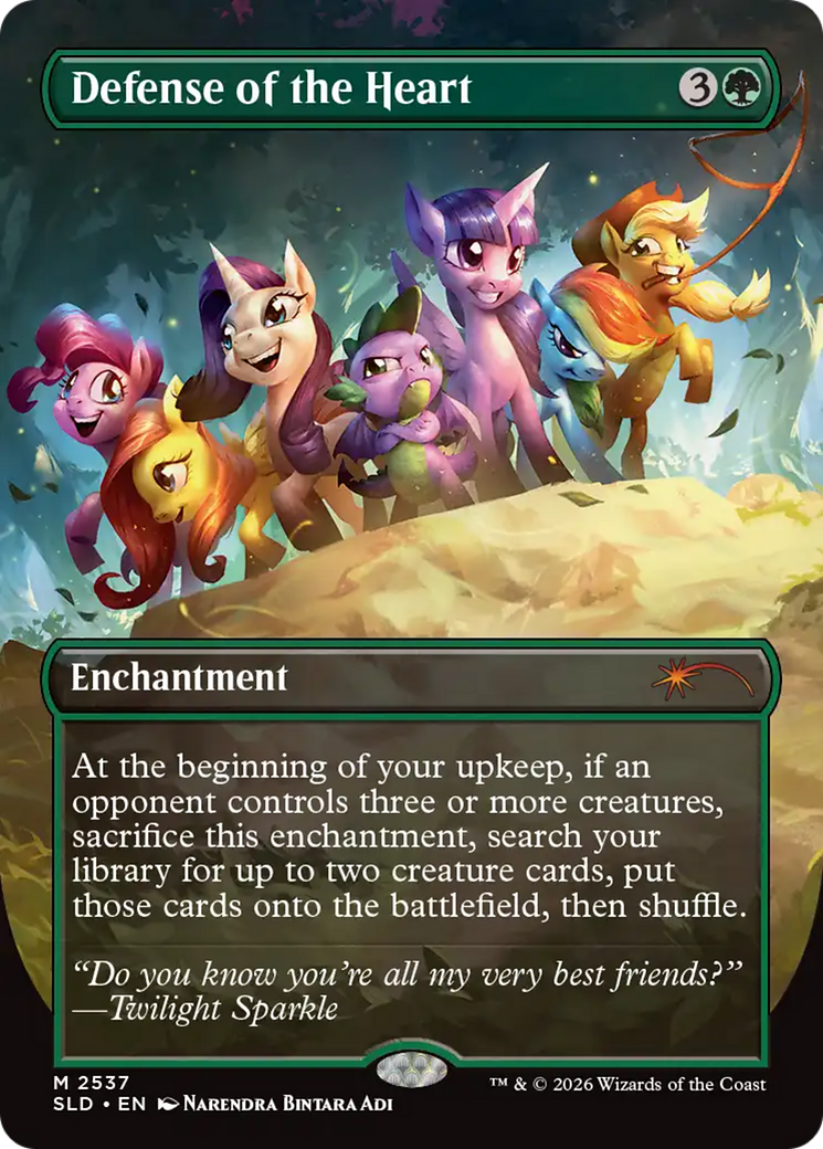 Defense of the Heart [Secret Lair Drop Series] - Destination Retro