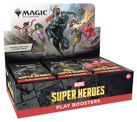 MTG - Marvel Super Heroes - Play Booster Box (Available June 19th)