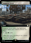 Sunpetal Grove (Extended Art) (Surge Foil) [Fallout] - Destination Retro