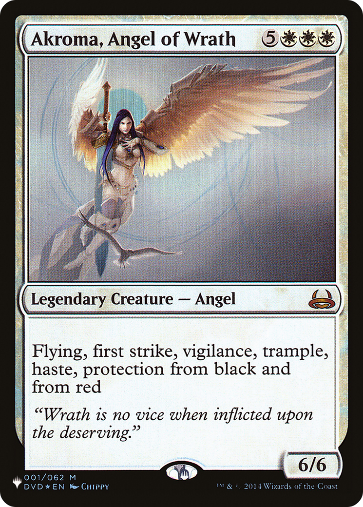 Akroma, Angel of Wrath [The List] - Destination Retro