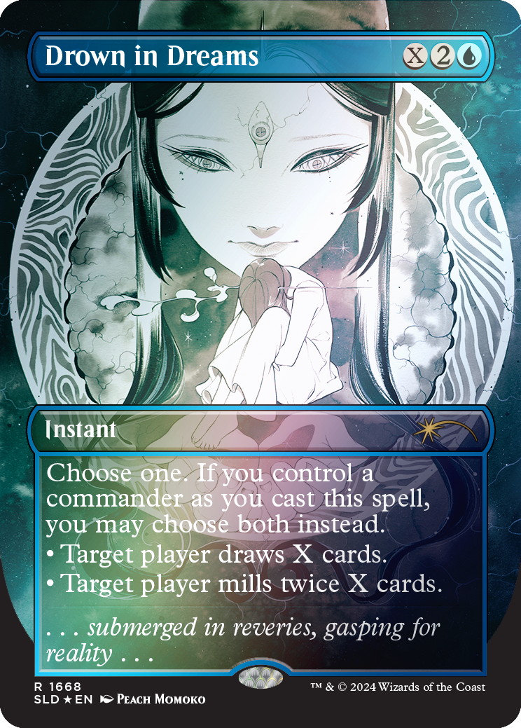 Drown in Dreams (Rainbow Foil) [Secret Lair Drop Series] - Destination Retro
