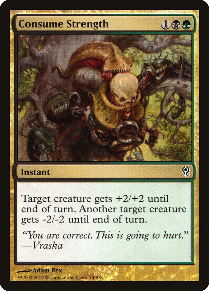 Consume Strength [Duel Decks: Jace vs. Vraska] - Destination Retro