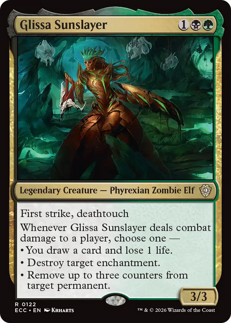 Glissa Sunslayer [Lorwyn Eclipsed Commander] - Destination Retro