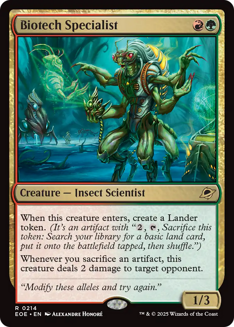 Biotech Specialist [Edge of Eternities] - Destination Retro