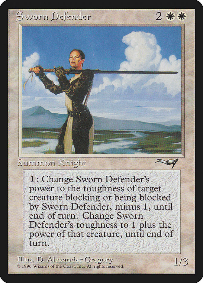 Sworn Defender [Alliances] - Destination Retro