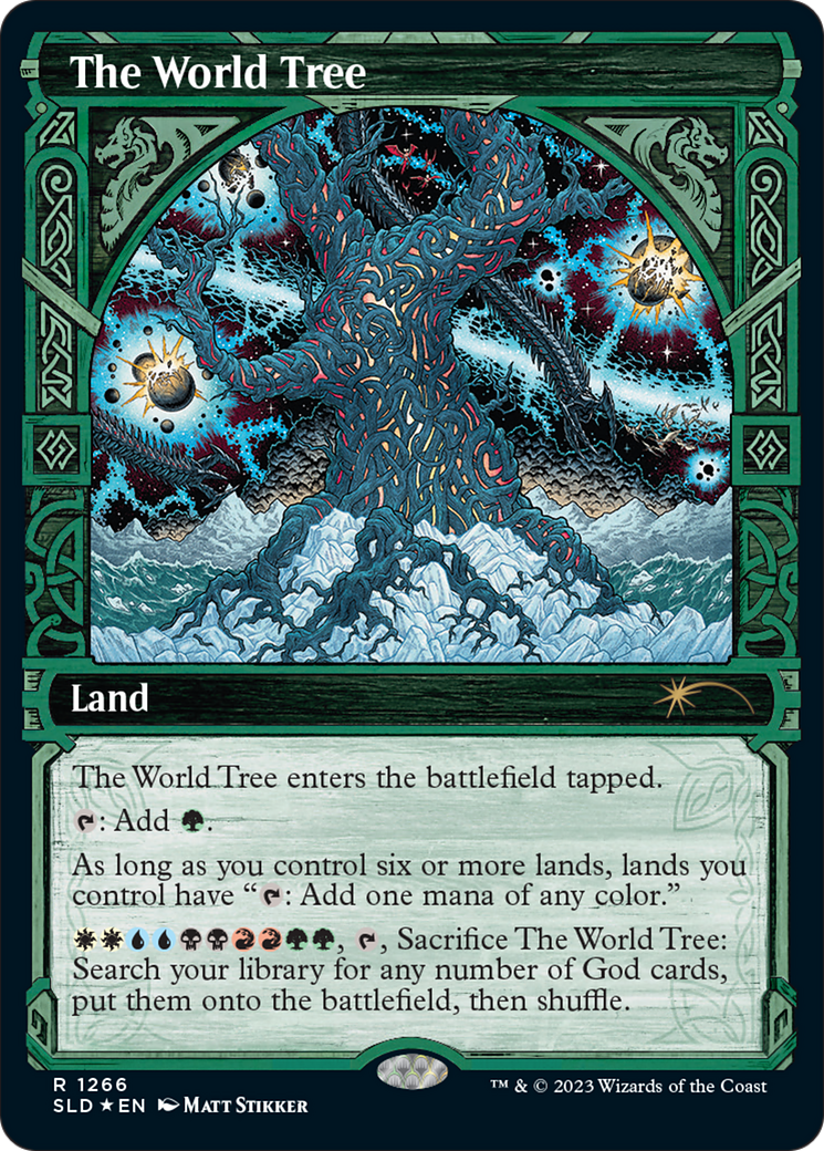 The World Tree (Halo Foil) [Secret Lair Drop Series] - Destination Retro
