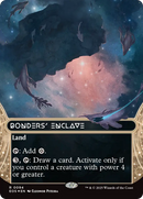 Bonders' Enclave (0094) (Borderless) (Galaxy Foil) [Edge of Eternities: Stellar Sights] - Destination Retro