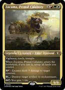 Zacama, Primal Calamity (Foil Etched) [Commander Masters] - Destination Retro