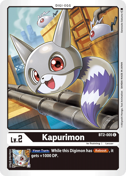 Kapurimon [BT2-005] [Release Special Booster Ver.1.0] - Destination Retro