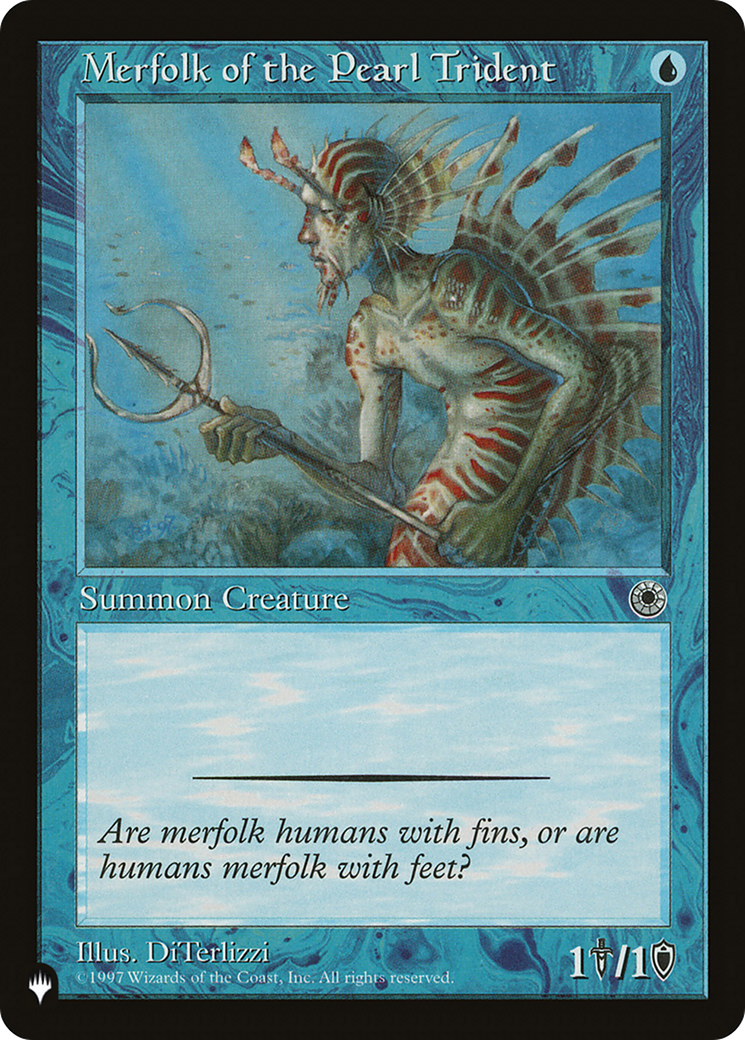 Merfolk of the Pearl Trident [The List] - Destination Retro