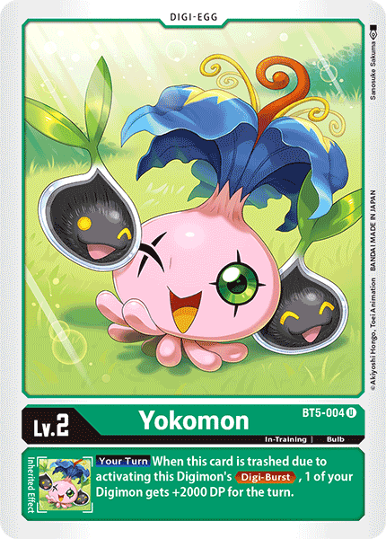 Yokomon [BT5-004] [Battle of Omni] - Destination Retro