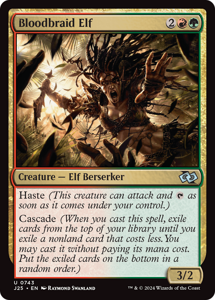 Bloodbraid Elf [Foundations Jumpstart] - Destination Retro