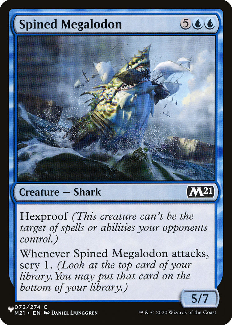 Spined Megalodon [The List] - Destination Retro