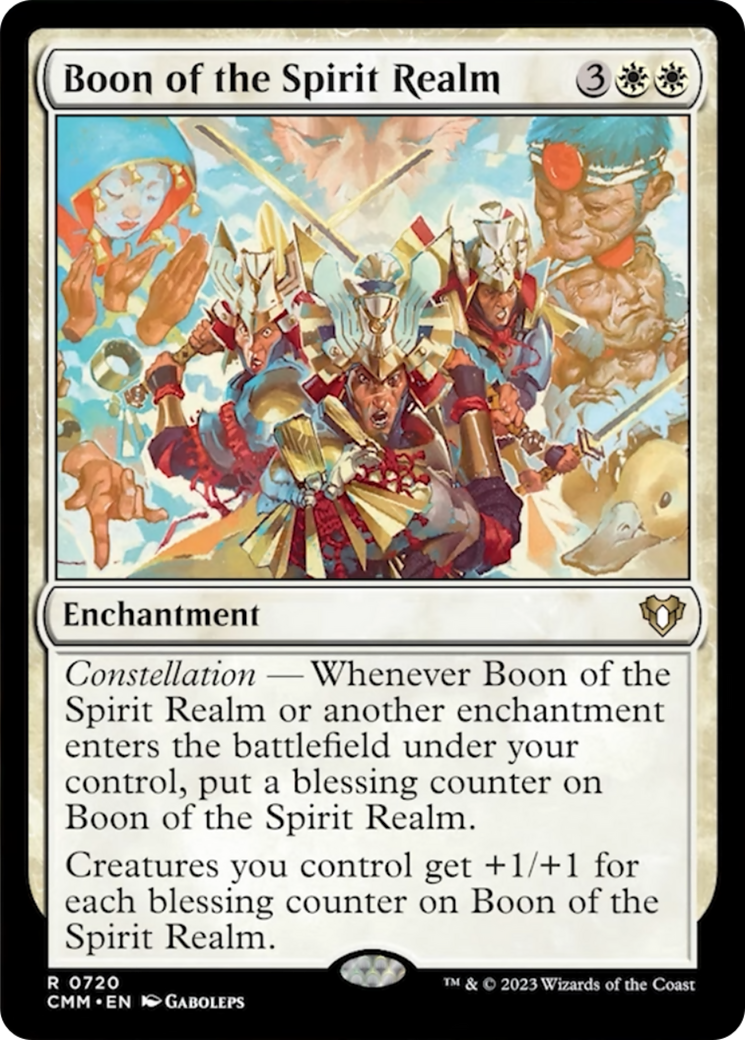 Boon of the Spirit Realm [Commander Masters] - Destination Retro
