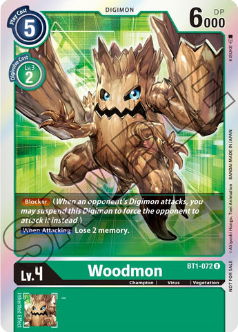 Woodmon [BT1-072] (Event Pack 1) [Release Special Booster Promos] - Destination Retro