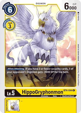 HippoGryphonmon [BT4-044] [Great Legend] - Destination Retro