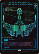H.M.S. Bounty, Unlikely Timeship (Showcase) (Surge Foil) [Star Trek] - Destination Retro
