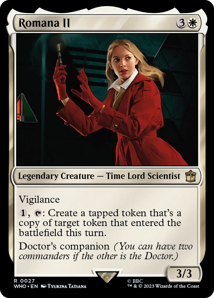 Romana II [Doctor Who] - Destination Retro