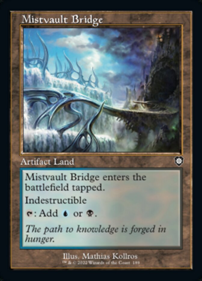 Mistvault Bridge (Retro) [The Brothers' War Commander] - Destination Retro
