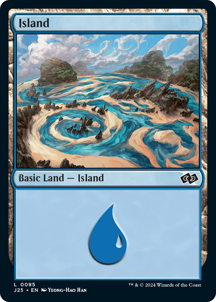 Island (85) [Foundations Jumpstart] - Destination Retro