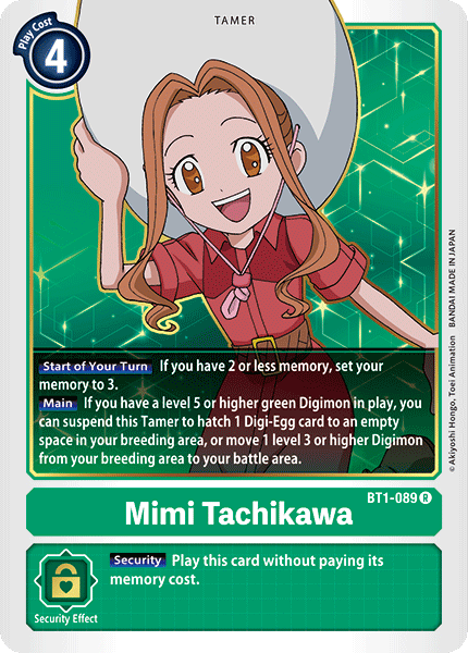 Mimi Tachikawa [BT1-089] [Release Special Booster Ver.1.0] - Destination Retro