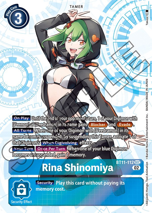 Rina Shinomiya [BT11-112] [Dimensional Phase] - Destination Retro