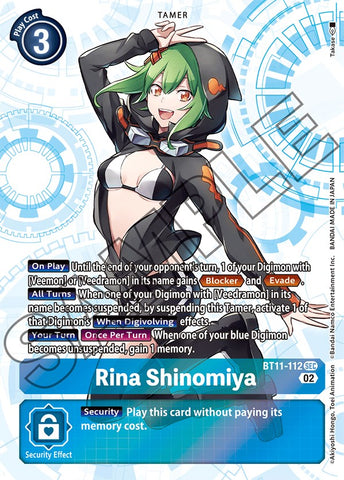 Rina Shinomiya [BT11-112] [Dimensional Phase] - Destination Retro