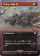 Rising of the Day (Borderless Alternate Art) [The Lord of the Rings: Tales of Middle-Earth] - Destination Retro
