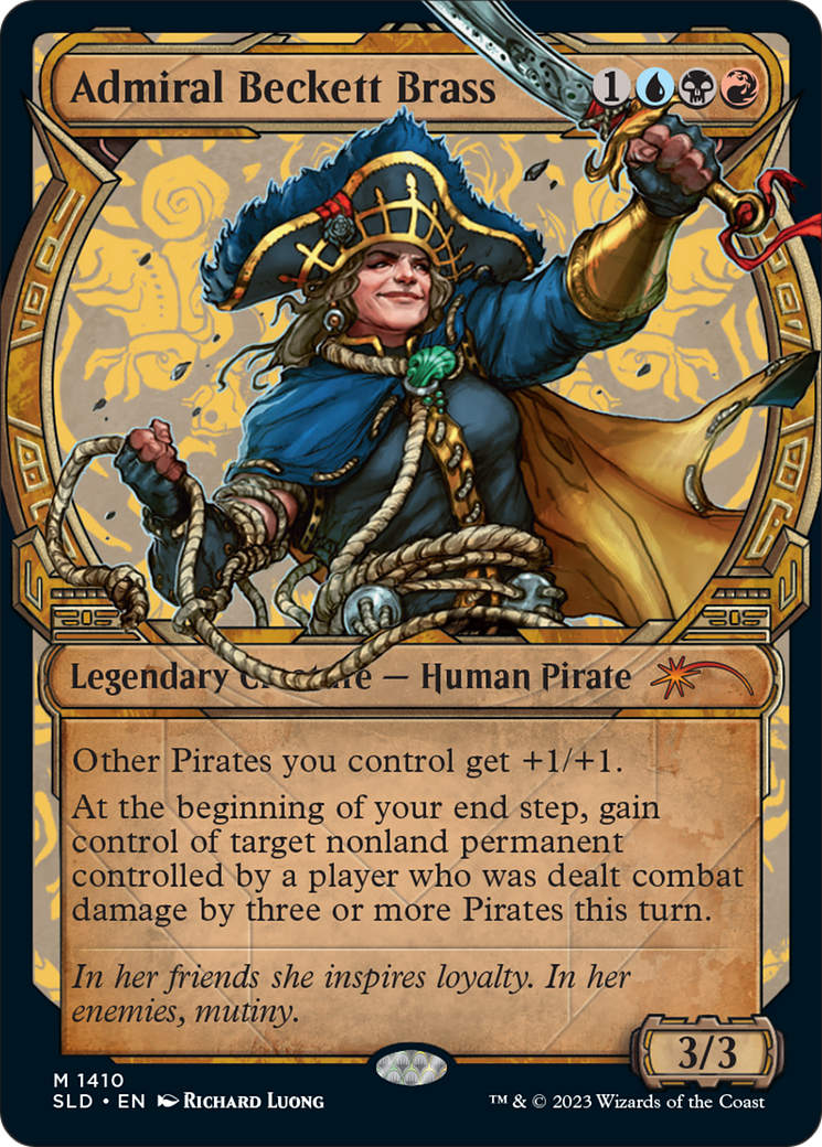 Admiral Beckett Brass [Secret Lair Drop Series] - Destination Retro