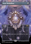 Pearl Medallion (Borderless) [Modern Horizons 3] - Destination Retro