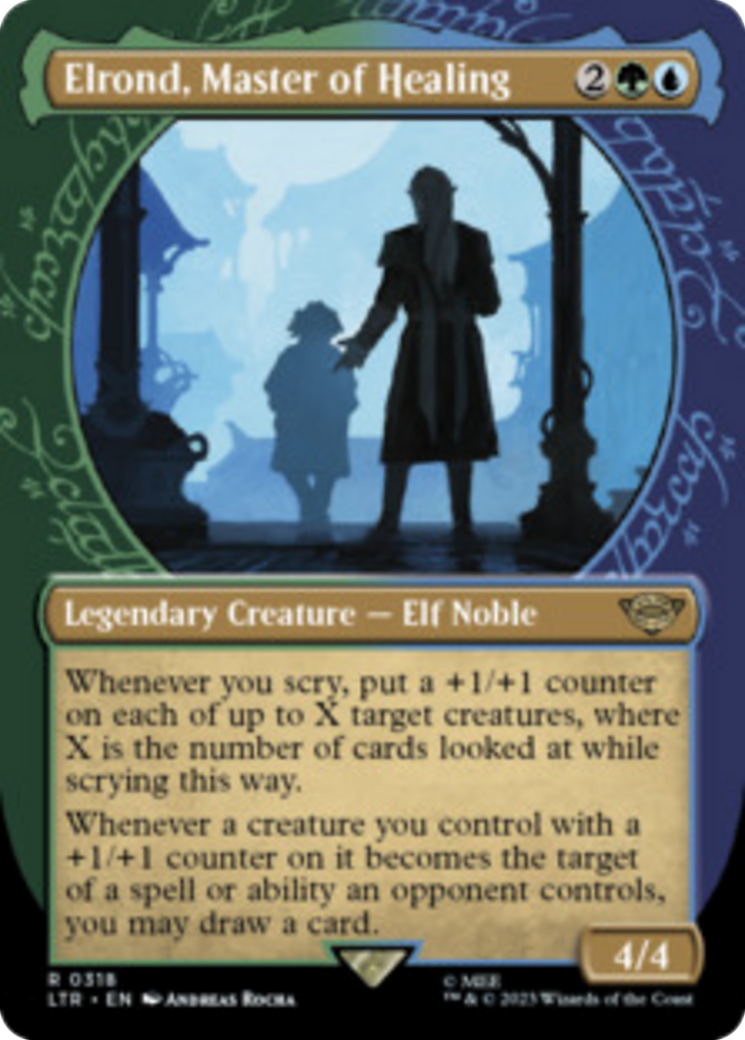 Elrond, Master of Healing (Showcase Ring Frame) [The Lord of the Rings: Tales of Middle-Earth] - Destination Retro