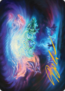 Call the Spirit Dragons Art Card (21/54) [Tarkir: Dragonstorm Art Series] - Destination Retro