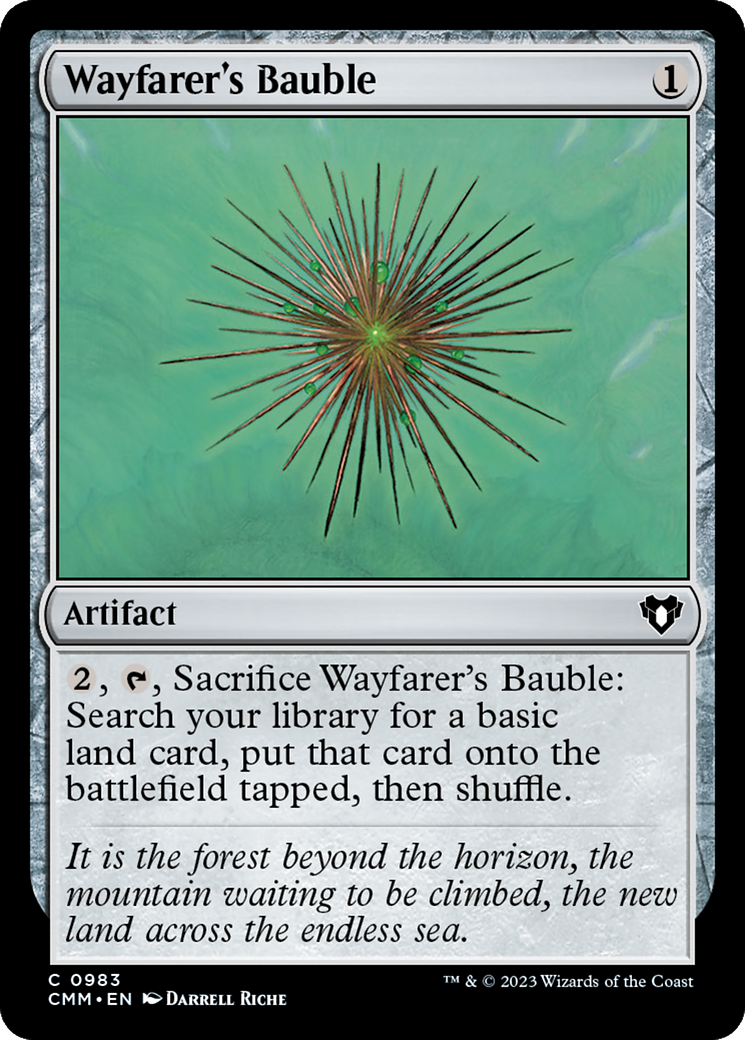Wayfarer's Bauble [Commander Masters] - Destination Retro