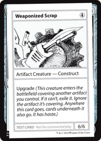 Weaponized Scrap (2021 Edition) [Mystery Booster Playtest Cards] - Destination Retro