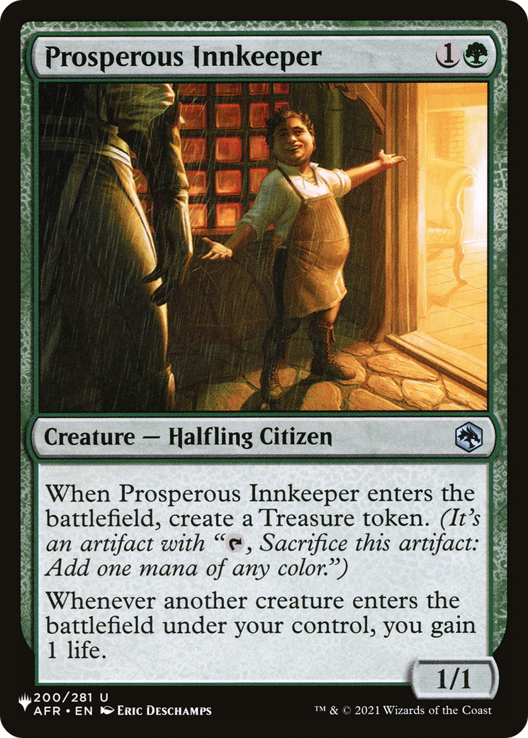 Prosperous Innkeeper [The List] - Destination Retro