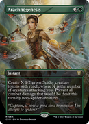 Arachnogenesis (Borderless Alternate Art) [Commander Masters] - Destination Retro
