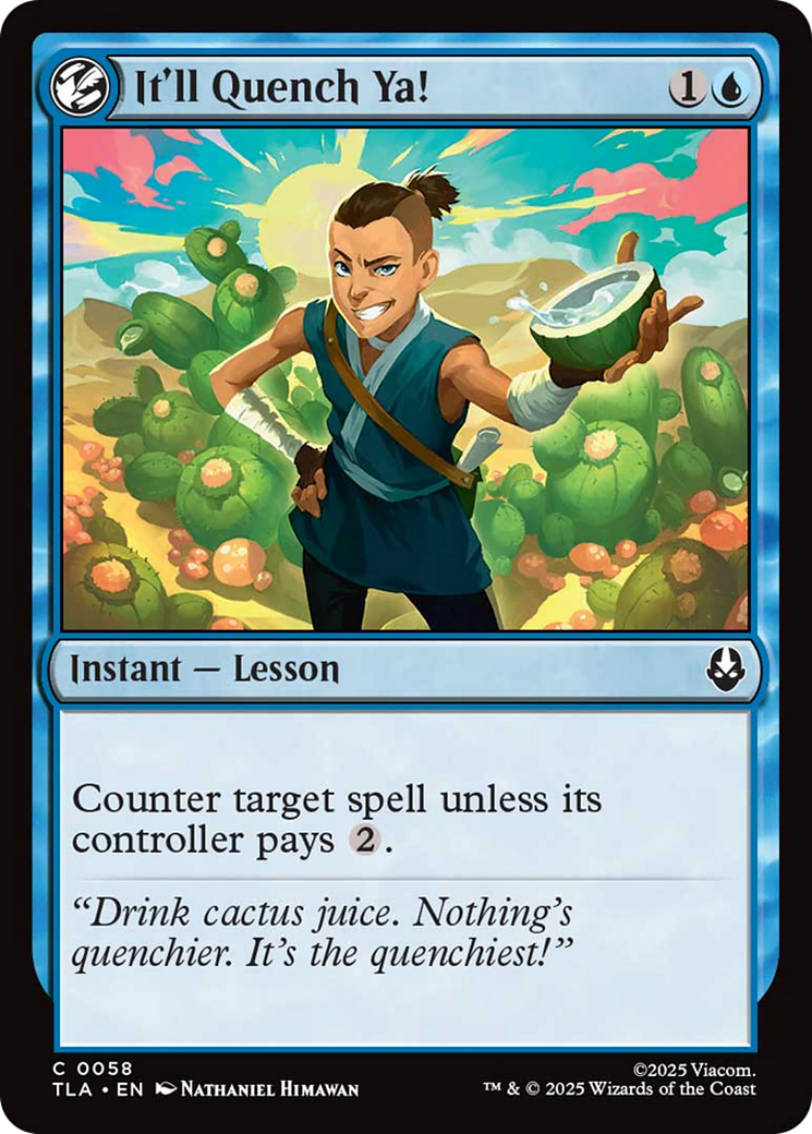 It'll Quench Ya! [Avatar: The Last Airbender] - Destination Retro