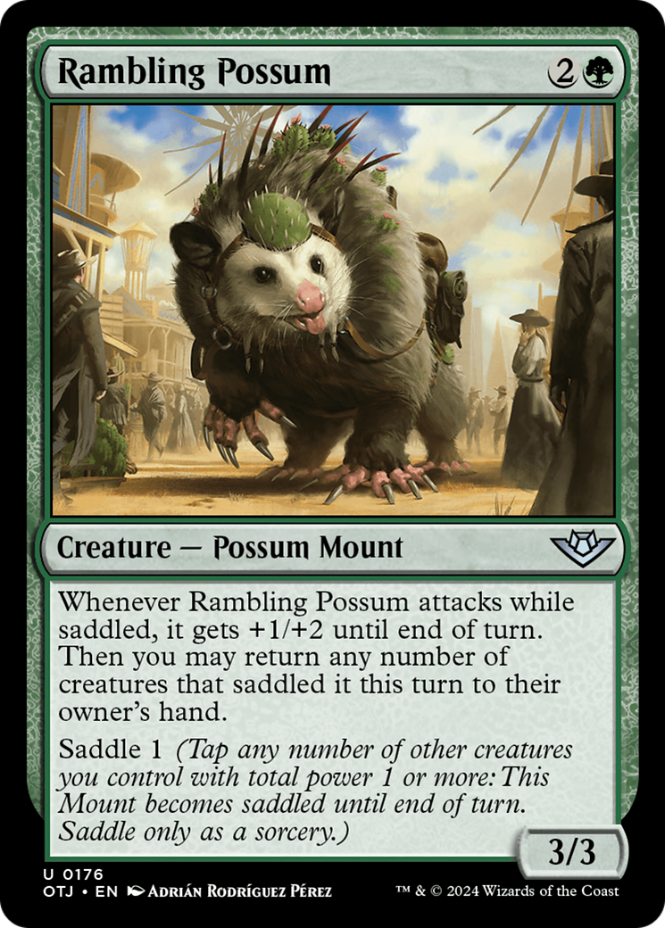 Rambling Possum [Outlaws of Thunder Junction] - Destination Retro