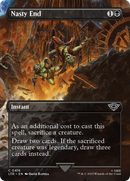 Nasty End (Borderless Alternate Art) [The Lord of the Rings: Tales of Middle-Earth] - Destination Retro
