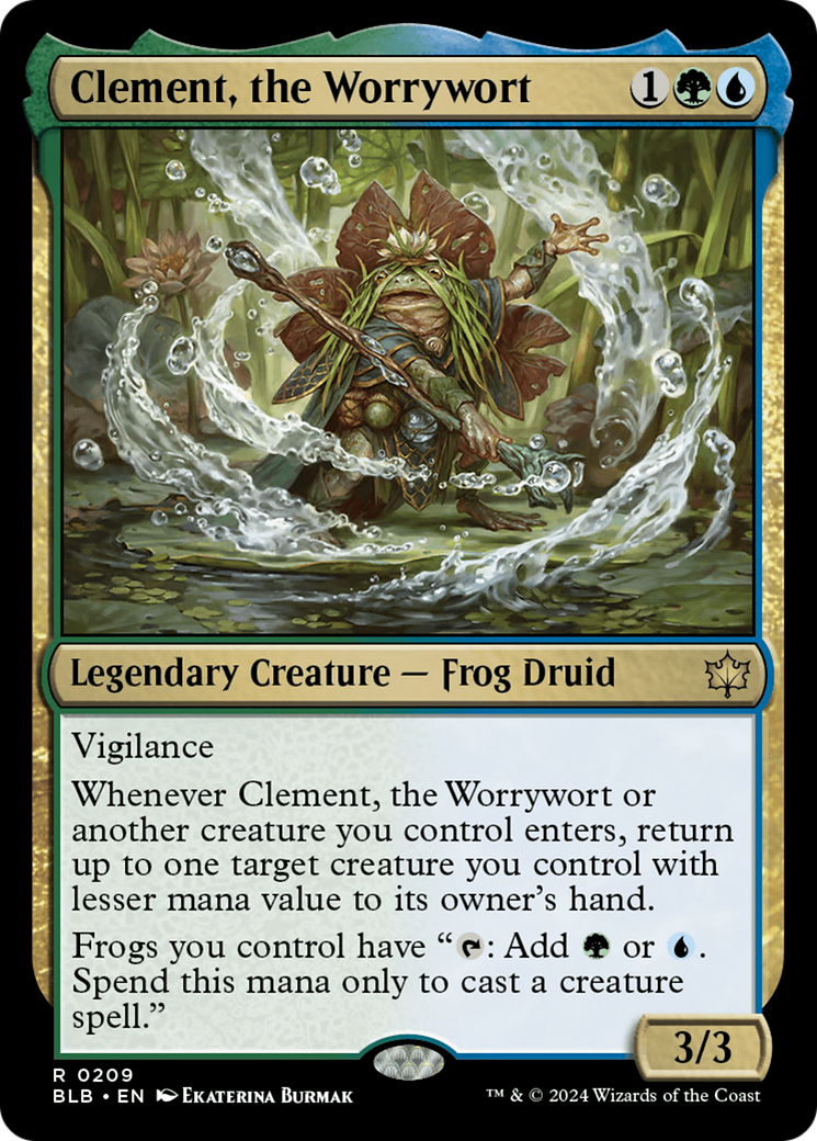 Clement, the Worrywort [Bloomburrow] - Destination Retro