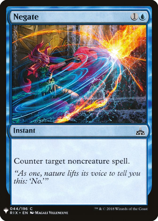 Negate [Mystery Booster] - Destination Retro
