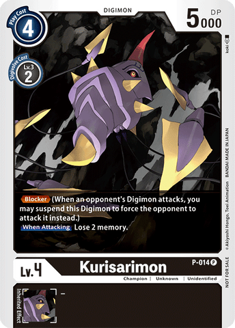 Kurisarimon [P-014] [Promotional Cards] - Destination Retro