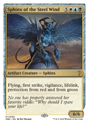 Sphinx of the Steel Wind (White Border) [Mystery Booster 2] - Destination Retro
